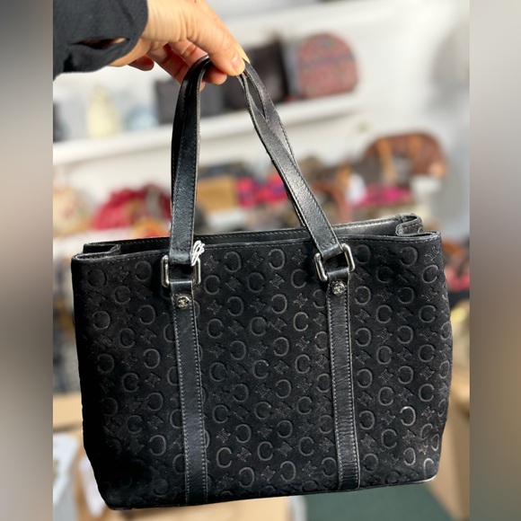 Celine Suede Tote - Picture 1 of 2